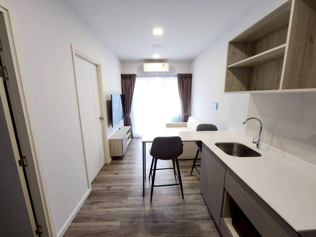 For RentCondoPhutthamonthon, Salaya : 🚩 For rent Kave Salaya, separate room, Building A, 5th floor, room 28 sq m. 12,000/month, separate living room, bedroom, bathroom.