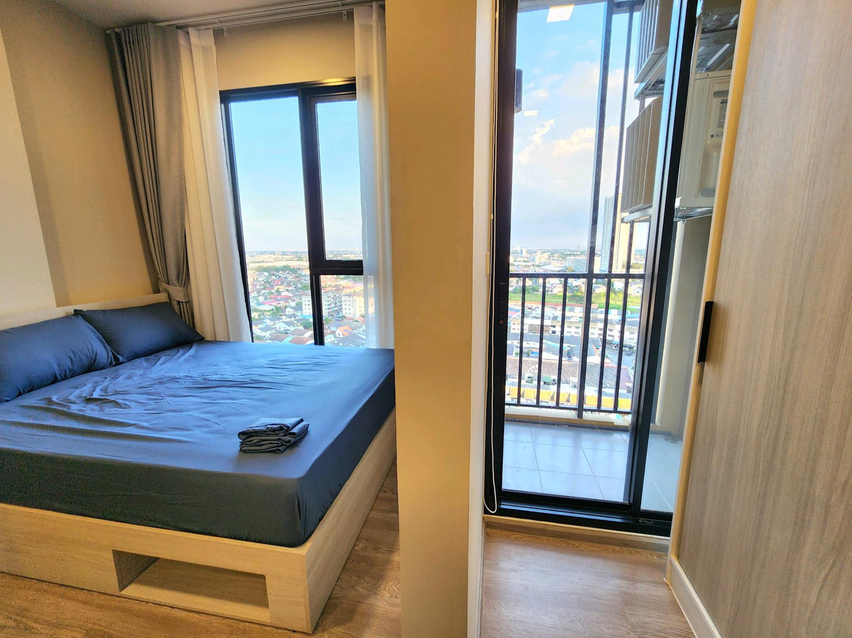 ให้เช่าคอนโดนนทบุรี บางใหญ่ บางบัวทอง : **ห้องไม่ว่างครับผม มีโซนแต่งตัว ตู้เสื้อผ้า 2 ตู้**ให้เช่า! ห้องใหม่ แปลนใหม่ (มือ 1) PLUM CONDO NEW WEST ติดเซ็นทรัล เวสต์เกต ทิศตะวันออก ไม่ร้อน