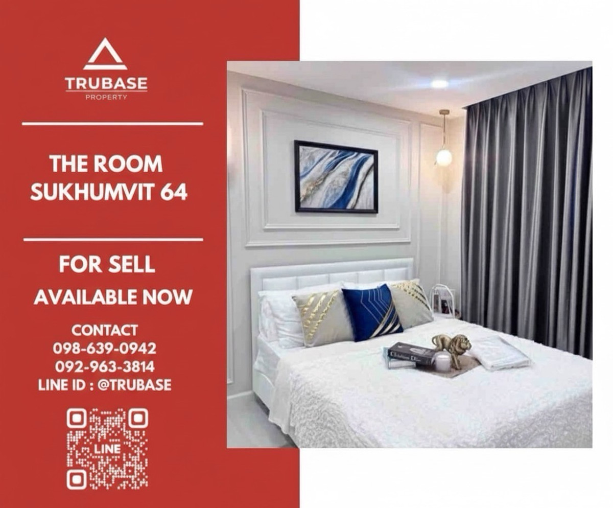 ขายคอนโดอ่อนนุช อุดมสุข : 📍Sale The room sukhumvit 64 ใกล้ BTS ปุณณวิถี📍