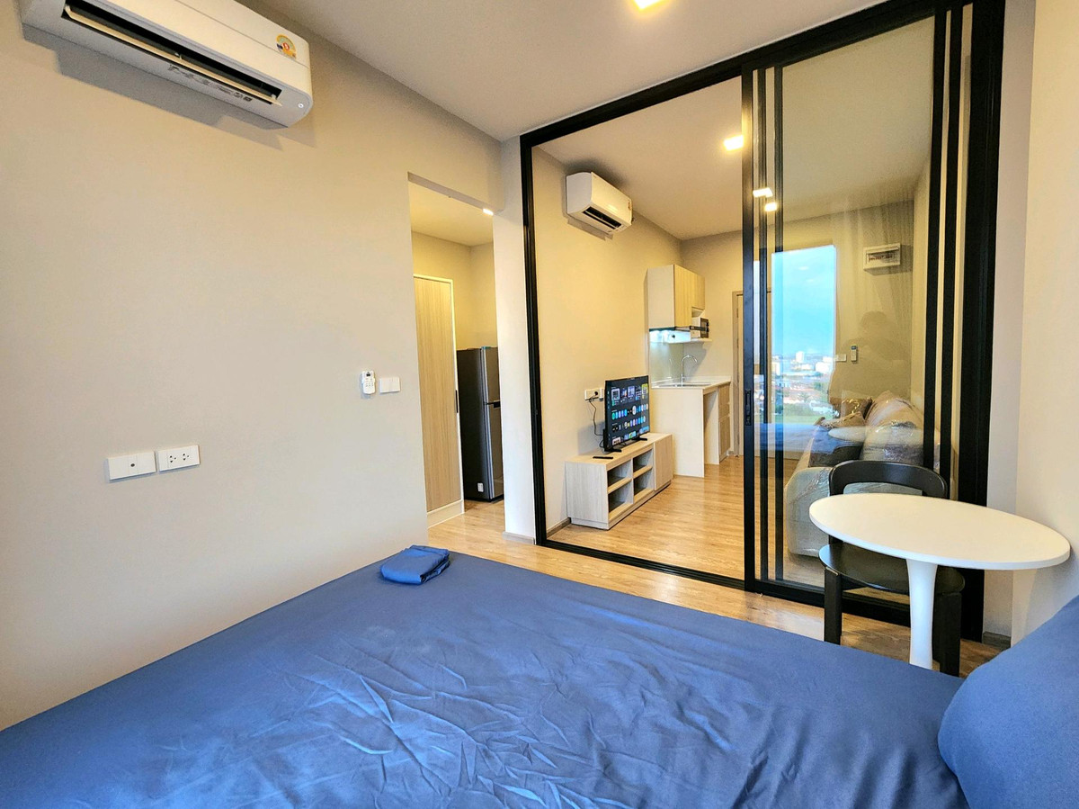 ให้เช่าคอนโดนนทบุรี บางใหญ่ บางบัวทอง : **ห้องไม่ว่างครับผม มีโซนแต่งตัว ตู้เสื้อผ้า 2 ตู้**ให้เช่า! ห้องใหม่ แปลนใหม่ (มือ 1) PLUM CONDO NEW WEST ติดเซ็นทรัล เวสต์เกต ทิศตะวันออก ไม่ร้อน