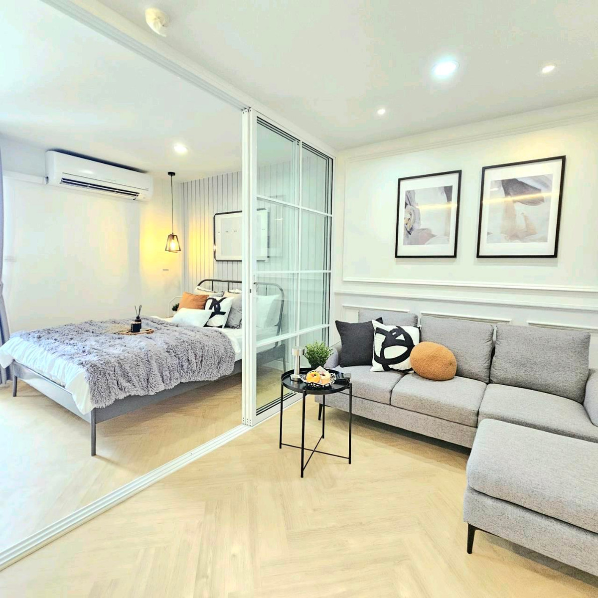 For SaleCondoOnnut, Udomsuk : Sukhumvit Condo Installments starting at 7,xxx/month, near BTS Bang Chak, fully furnished, ready to move in.