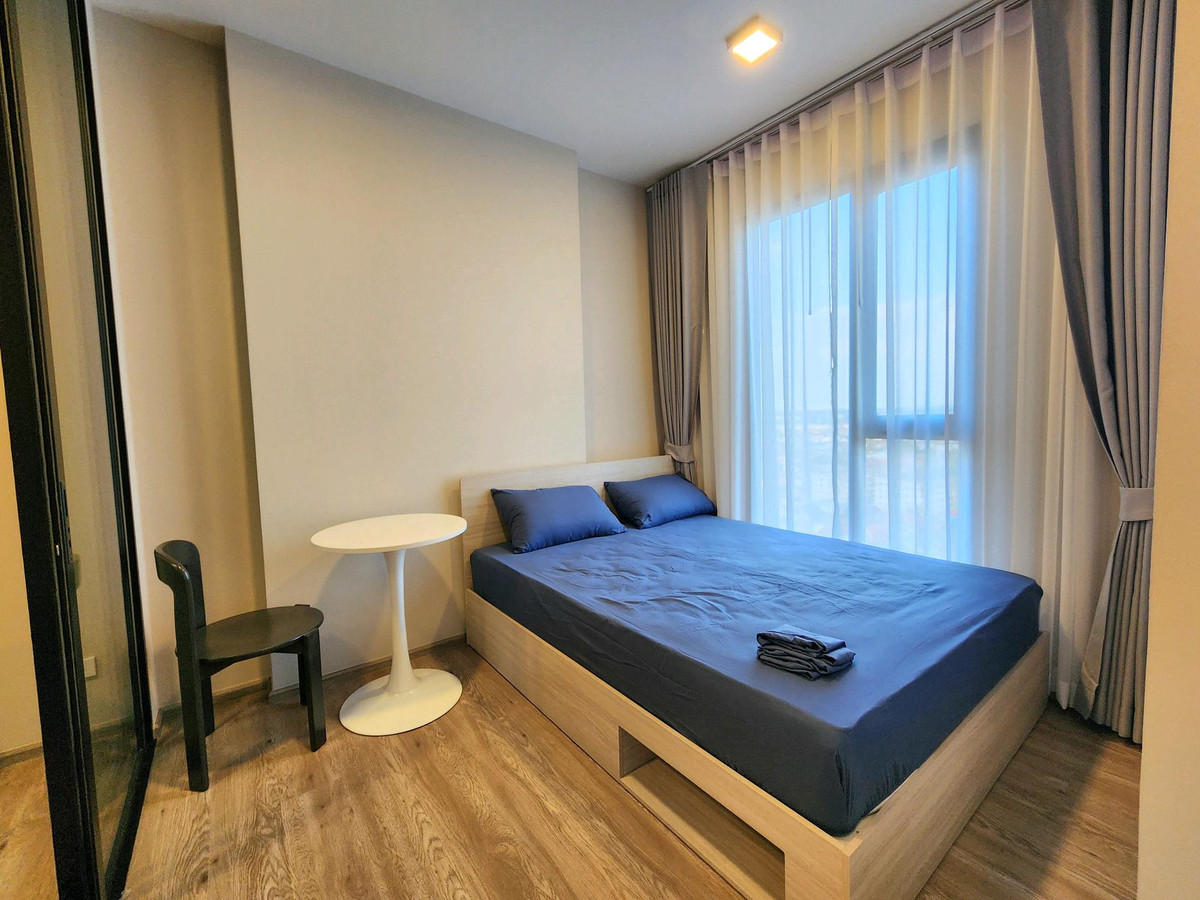 ให้เช่าคอนโดนนทบุรี บางใหญ่ บางบัวทอง : **ห้องไม่ว่างครับผม มีโซนแต่งตัว ตู้เสื้อผ้า 2 ตู้**ให้เช่า! ห้องใหม่ แปลนใหม่ (มือ 1) PLUM CONDO NEW WEST ติดเซ็นทรัล เวสต์เกต ทิศตะวันออก ไม่ร้อน