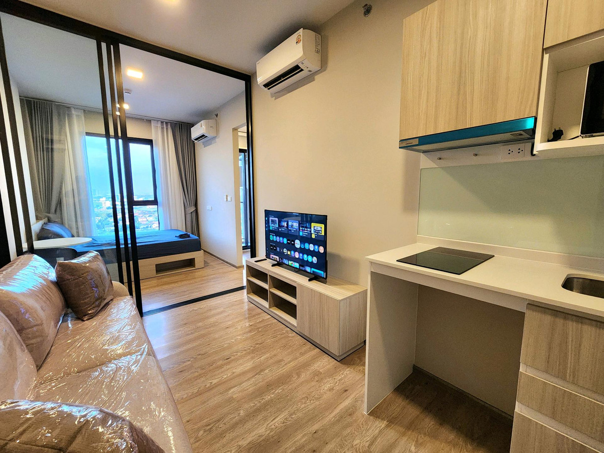 ให้เช่าคอนโดนนทบุรี บางใหญ่ บางบัวทอง : **ห้องไม่ว่างครับผม มีโซนแต่งตัว ตู้เสื้อผ้า 2 ตู้**ให้เช่า! ห้องใหม่ แปลนใหม่ (มือ 1) PLUM CONDO NEW WEST ติดเซ็นทรัล เวสต์เกต ทิศตะวันออก ไม่ร้อน