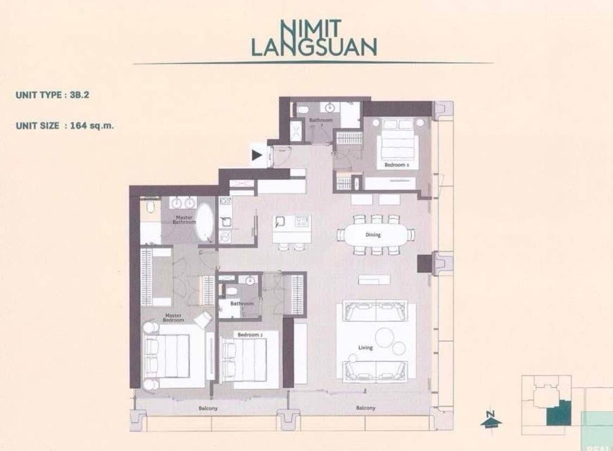 ขายคอนโดวิทยุ ชิดลม หลังสวน : 📌ขายคอนโด Nimit Langsuan ห้องมุม วิวสวย ขนาด 164 Sq.m  3 bed 3 bath พิเศษเพียง 106.6 MB ติดต่อ 086-795-9997 (จิมมี่)