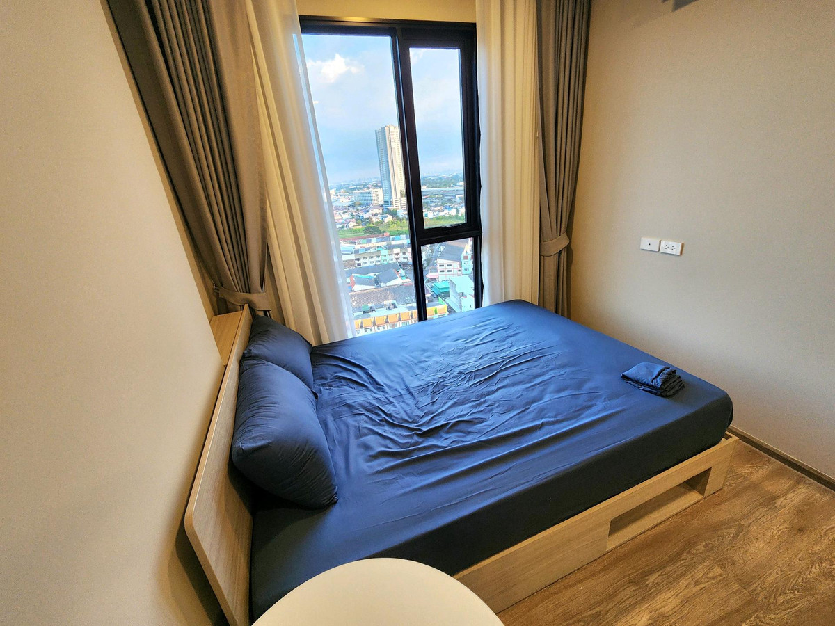 ให้เช่าคอนโดนนทบุรี บางใหญ่ บางบัวทอง : **ห้องไม่ว่างครับผม มีโซนแต่งตัว ตู้เสื้อผ้า 2 ตู้**ให้เช่า! ห้องใหม่ แปลนใหม่ (มือ 1) PLUM CONDO NEW WEST ติดเซ็นทรัล เวสต์เกต ทิศตะวันออก ไม่ร้อน