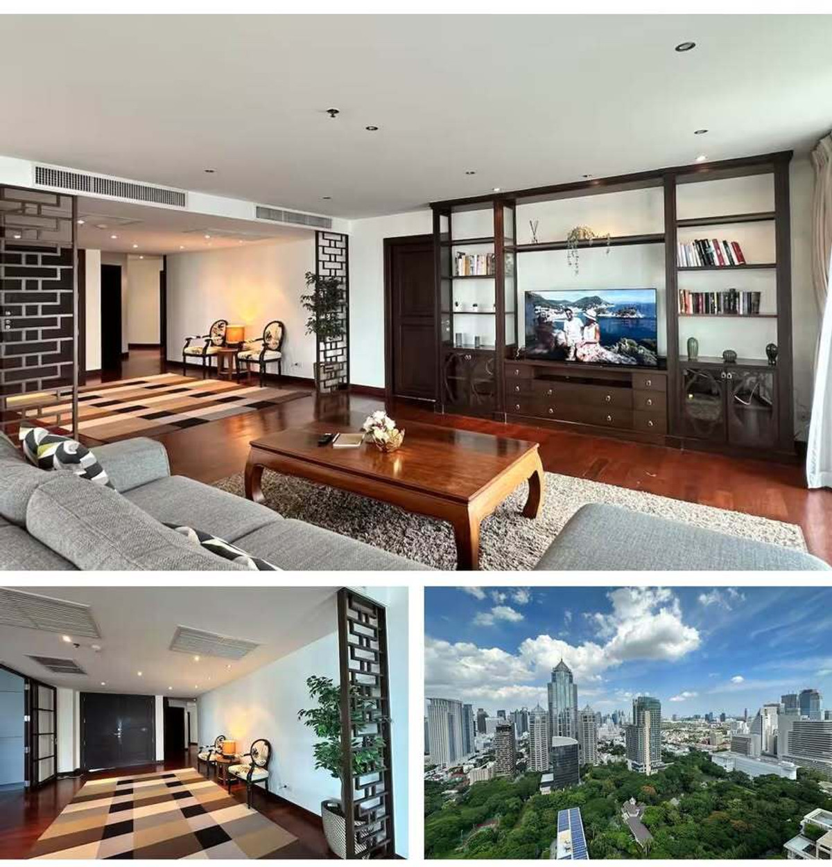 For RentCondoWitthayu, Chidlom, Langsuan, Ploenchit : Urbana Langsuan - Duplex 3 Bedrooms for RENT