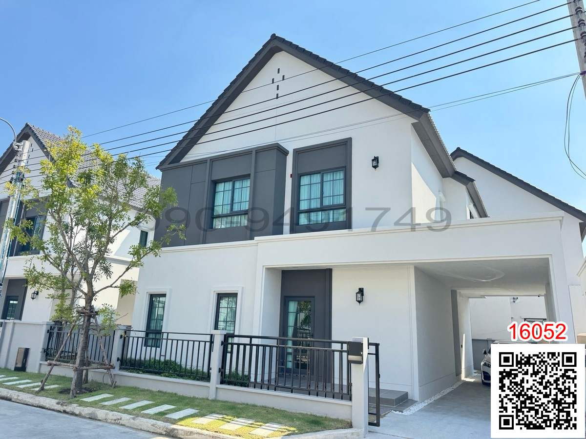 For RentHouseBangna, Bearing, Lasalle : Single house for rent, Centro Bangna, Centro Bangna, location next to Mega Bangna.