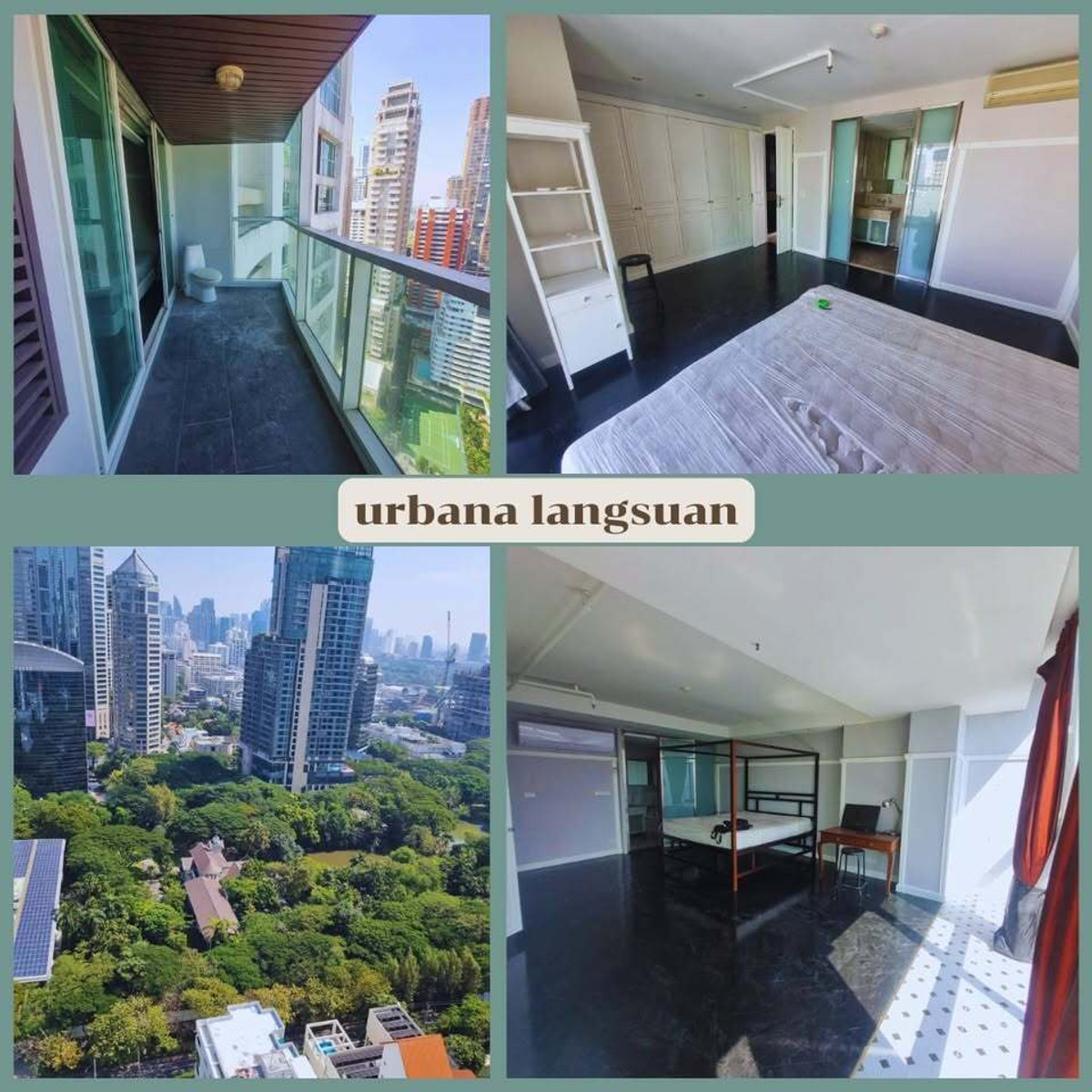 ให้เช่าคอนโดวิทยุ ชิดลม หลังสวน : Urbana Langsuan - 3 Bedrooms for RENT