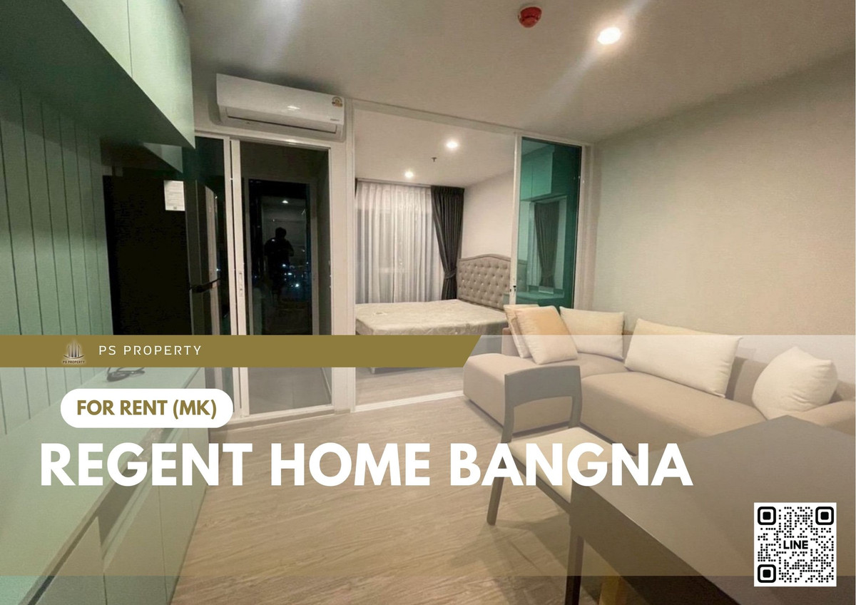 For RentCondoBangna, Bearing, Lasalle : For rent ✨ Regent home bangna ✨ Fully furnished and equipped, near BTS Bangna