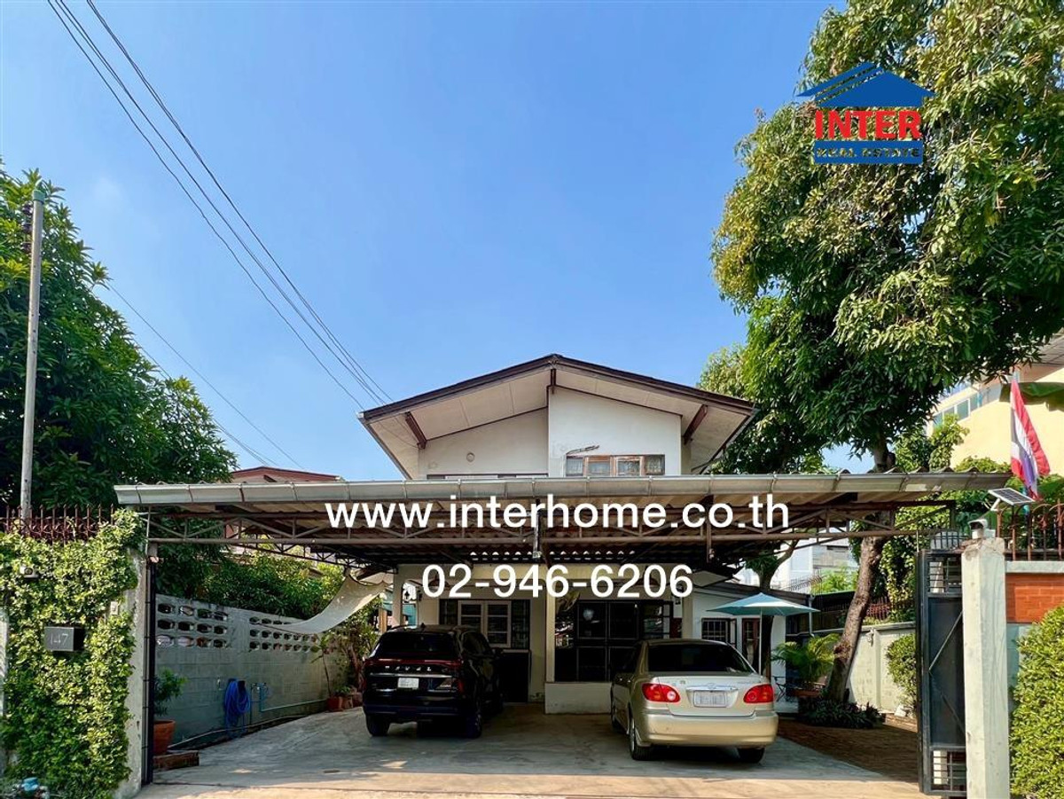 For SaleHouseBang Sue, Wong Sawang, Tao Pun : 2-story detached house, 83 sq m. Detached house, Soi Wong Sawang 10. (Soi Panthip 2) Wong Sawang Road, Soi Wong Sawang 10, Bang Sue District, Bangkok