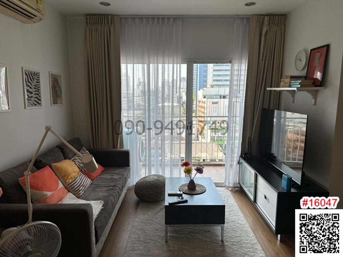 ให้เช่าคอนโด : เช่า คอนโด เดอะ คอมพลีท ราชปรารภ ชั้น 9 ใกล้ BTS อนุสาวรีย์ชัยสมรภูมิ