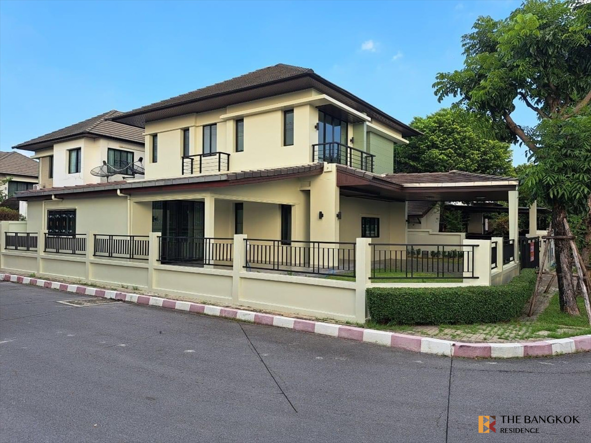 ขายบ้านลาดกระบัง สุวรรณภูมิ : บ้านหลังใหญ่ รีโนเวทใหม่ หลังมุม | Lake View Park วงแหวน–บางนา | 5 ห้องนอน 300 ตร.ม. ใกล้เมกาบางนา