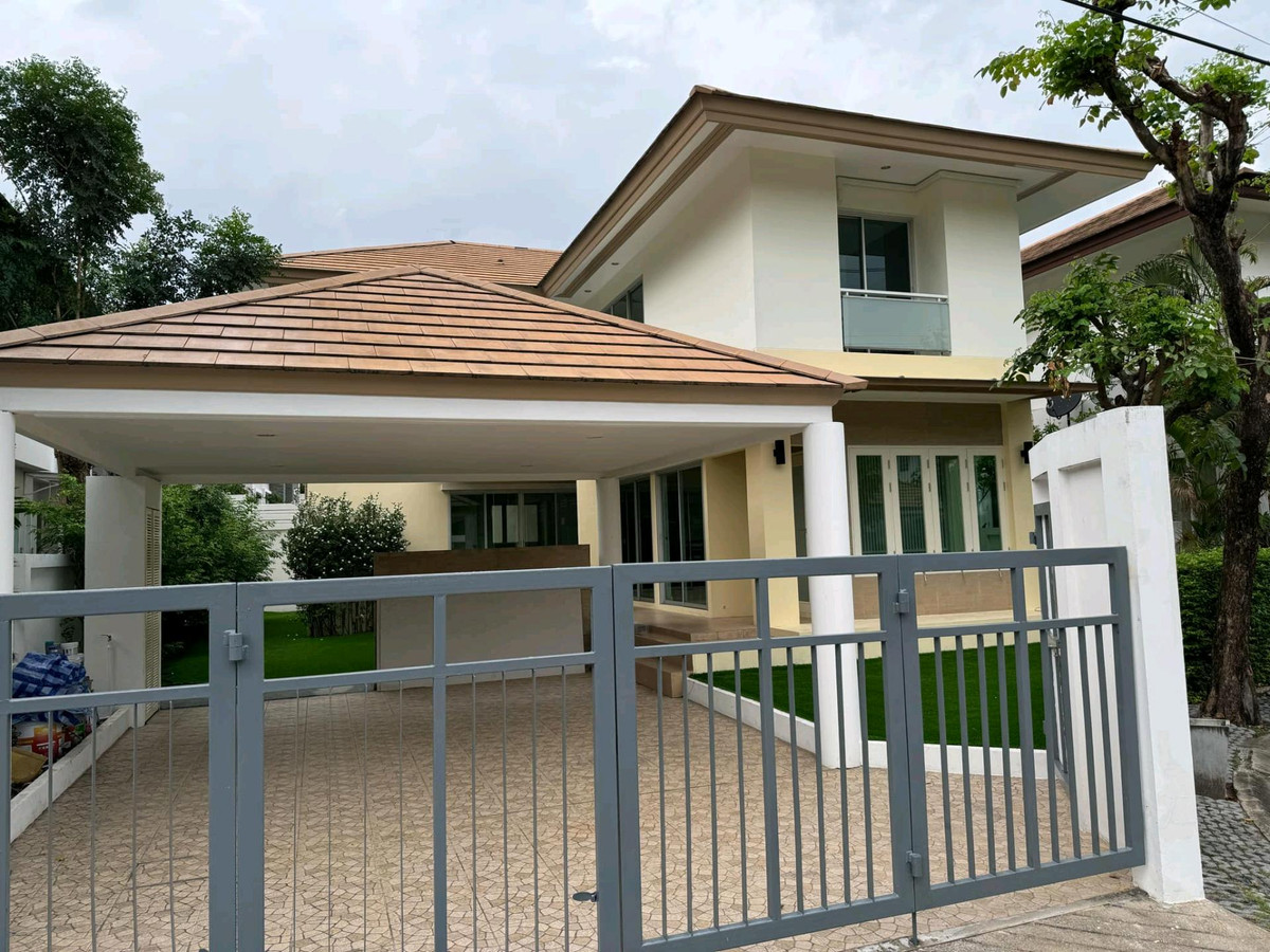 For RentHouseYothinpattana,CDC : 🔥🔥🔥2-story detached house, private nirvana, Yothin Phatthana, Pradit Manutham Road (along the expressway) 💚💚💚