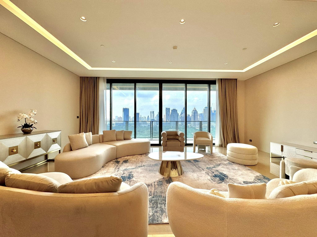 ให้เช่าคอนโดวิทยุ ชิดลม หลังสวน : The Residences at Sindhorn Kempinski Hotel Bangkok - 5 Bedrooms for RENT
