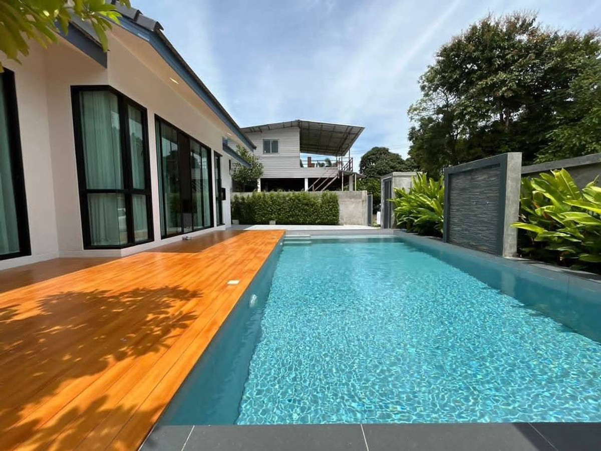 ขายบ้านพัทยา บางแสน ชลบุรี สัตหีบ : บ้านเดี่ยว ห้วยใหญ่ ซอย 1 / 4 ห้องนอน (ขาย), Detached House Huai Yai Soi 1 / 4 Bedrooms (FOR SALE) AM007