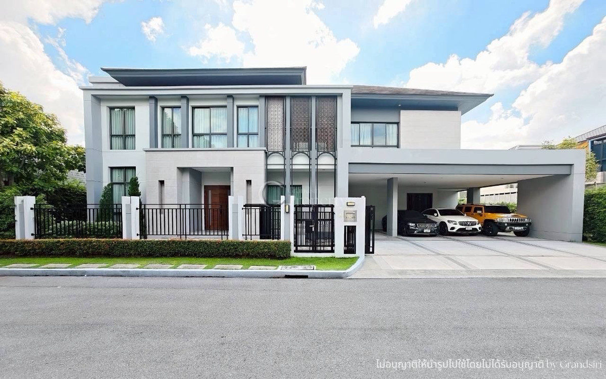 ขายบ้านปิ่นเกล้า จรัญสนิทวงศ์ : บ้านเดี่ยวหรือย่านราชพฤกษ์จรัญฯ GRAND BANGKOK BOULEVARD ราชพฤกษ์ – จรัญฯ
