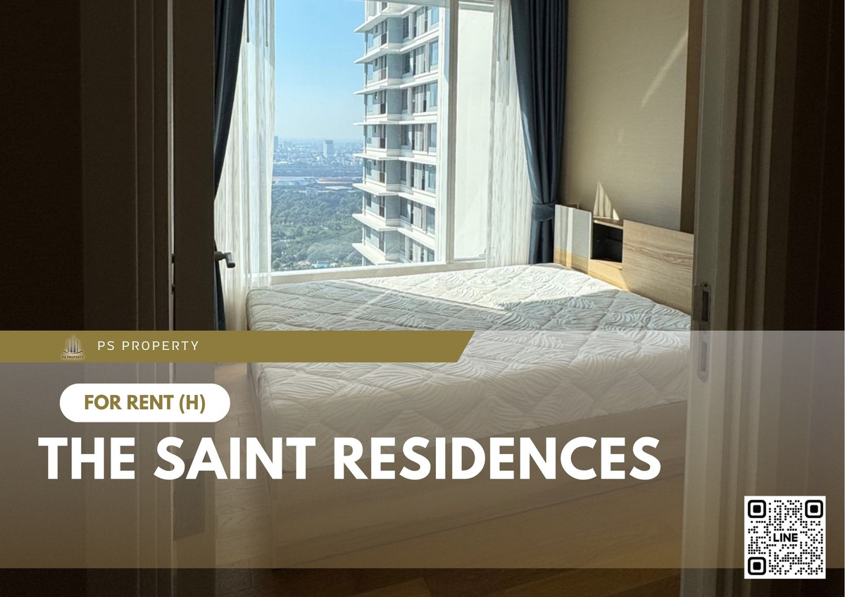ให้เช่าคอนโดลาดพร้าว เซ็นทรัลลาดพร้าว : ให้เช่า 📍 The Saint Residences 📍 เฟอร์นิเจอร์ และ เครื่องใช้ไฟฟ้าครบ ใกล้ BTS ห้าแยกลาดพร้าว