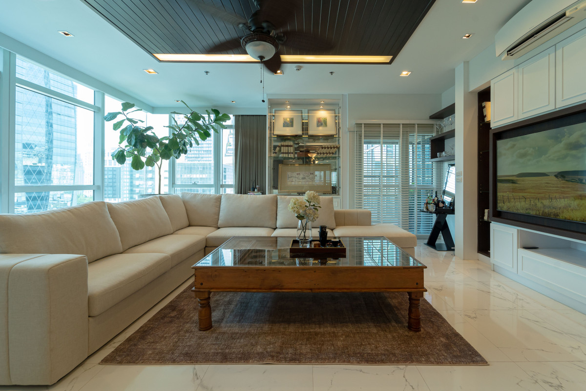 ให้เช่าคอนโดวิทยุ ชิดลม หลังสวน : Athenee Residence - 4 Bedrooms for RENT