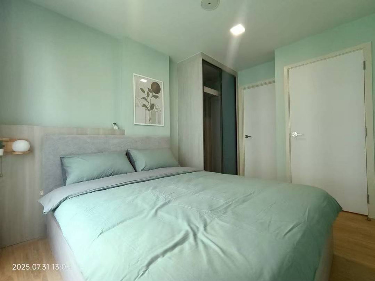 For RentCondoPathum Thani,Rangsit, Thammasat : For rent Atmoz Kanaal Rangsit 1 bedroom, size 28 sq m., new room, beautifully decorated, ready to move in *SRT Rangsit Station