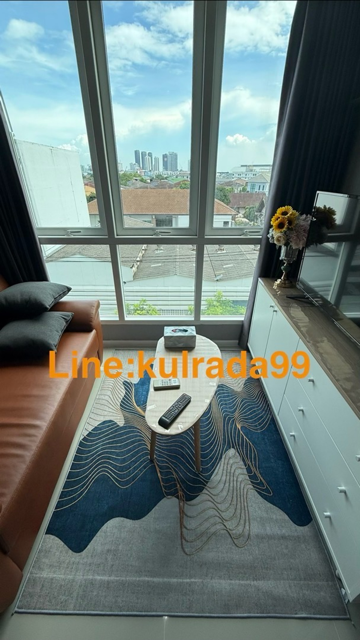 ให้เช่าคอนโดพัฒนาการ ศรีนครินทร์ : ห้องใหม่ ตกแต่งใหม่ เครื่องใช้ไฟฟ้าใหม่ พื้นกระเบื้องปูใหม่ พร้อมเข้าอยู่ For Rent/Sale เช่า/ขาย 
 ติดต่อ LINE ID :  kulrada99  