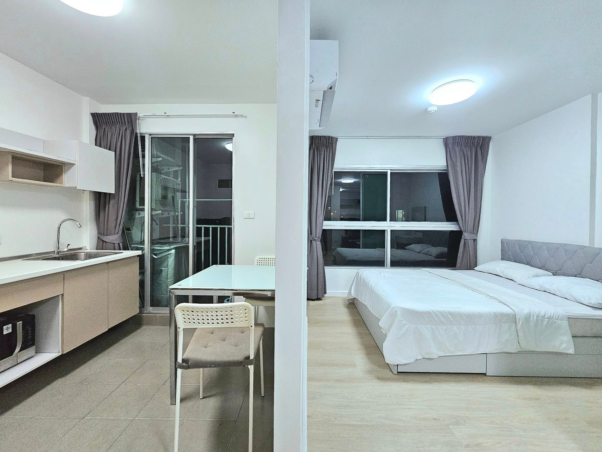 For RentCondoRamkhamhaeng, Hua Mak : For rent 🔥 dcondo Ramkhamhaeng 🔥 Fully furnished and equipped, near Airport Link Ramkhamhaeng