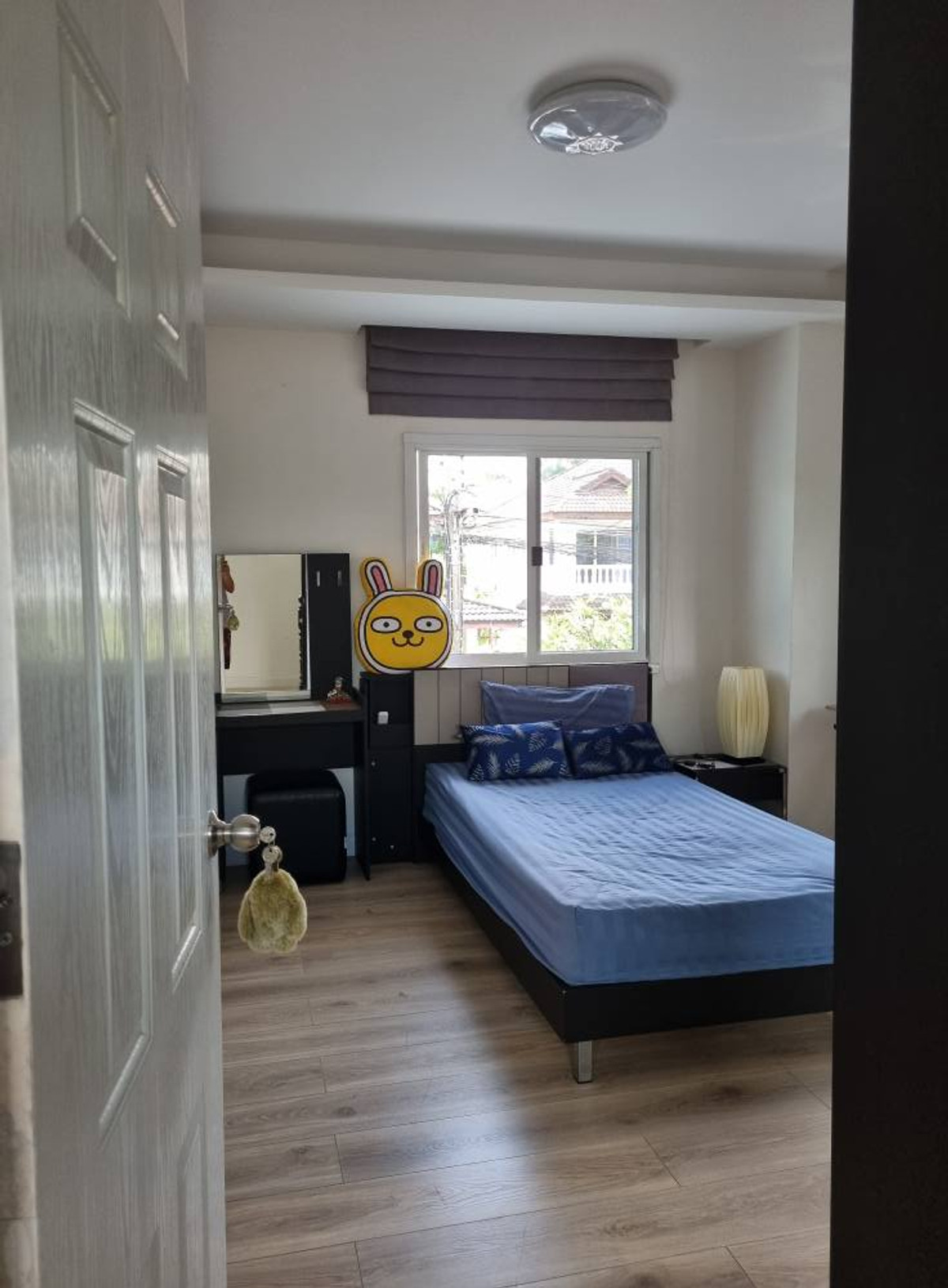 For RentHouseMin Buri, Romklao : Single house for rent 🔥 Sammakon Ramkhamhaeng 🔥 3 bedrooms, 2 bathrooms, fully furnished and equipped, ready to move in