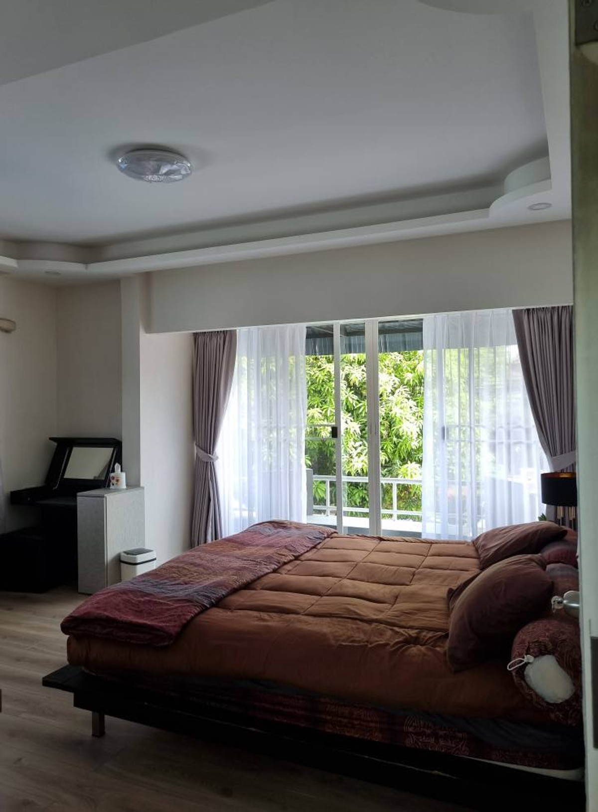 For RentHouseMin Buri, Romklao : Single house for rent 🔥 Sammakon Ramkhamhaeng 🔥 3 bedrooms, 2 bathrooms, fully furnished and equipped, ready to move in