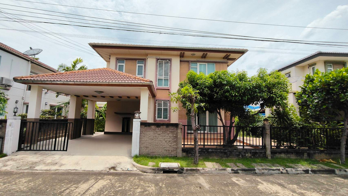 HouseRama 2, Bang Khun Thian : 🏡 For rent & Single house for sale, Casa Presto Rama 2 (Casa Presto Rama 2), single house, good location, next to Thian Talay Road, 4 bedrooms | 3 bathrooms 💵 For rent, price 28,000 baht/month, house available 30 Dec. 25