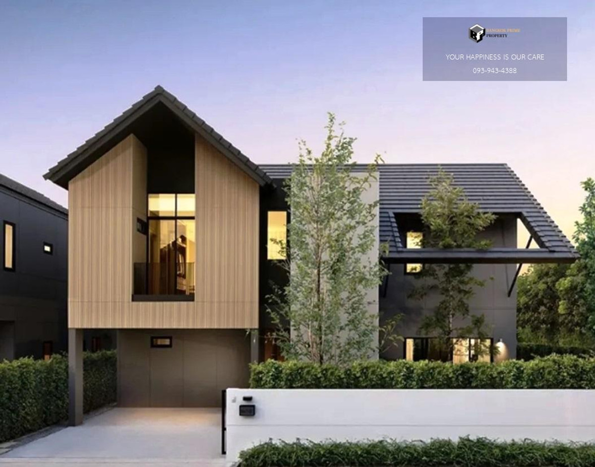 For RentHouseNawamin, Ramindra : Noble Gable Watcharapol | 2-story detached house, beautifully decorated, fully built-in, ready to move in, popular project ✨Beautiful Fully-Furnished 2-Storey Home｜精装修拎包入住✨ #2025082911583