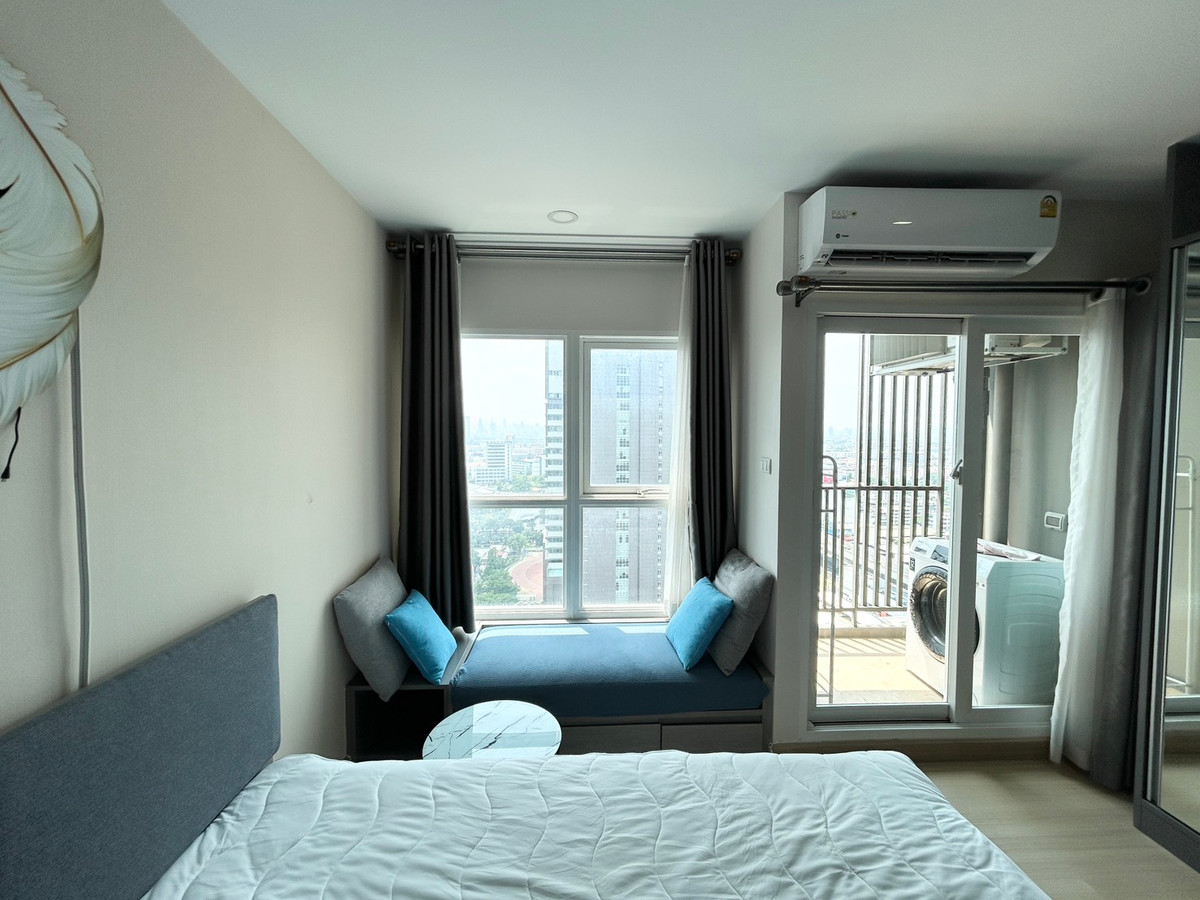 ให้เช่าคอนโดรามคำแหง หัวหมาก : 🌟 ปล่อยเช่า Supalai Veranda Ramkhamhaeng 🌟 อาคาร A ชั้น 24 วิวสวย โปร่งสบาย (30 ตร.ม.)