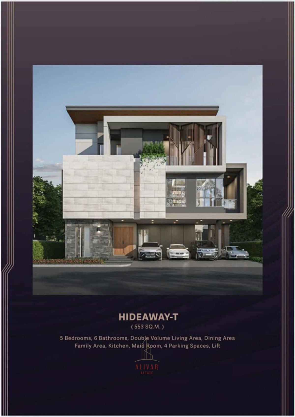 For SaleHousePattanakan, Srinakarin : SH120125 For sale: 3-story detached house, 5 bedrooms at The Gentry Pattanakarn 2 with elevator and private swimming pool. Connect Thonglor-Ekkamai only 7 minutes.