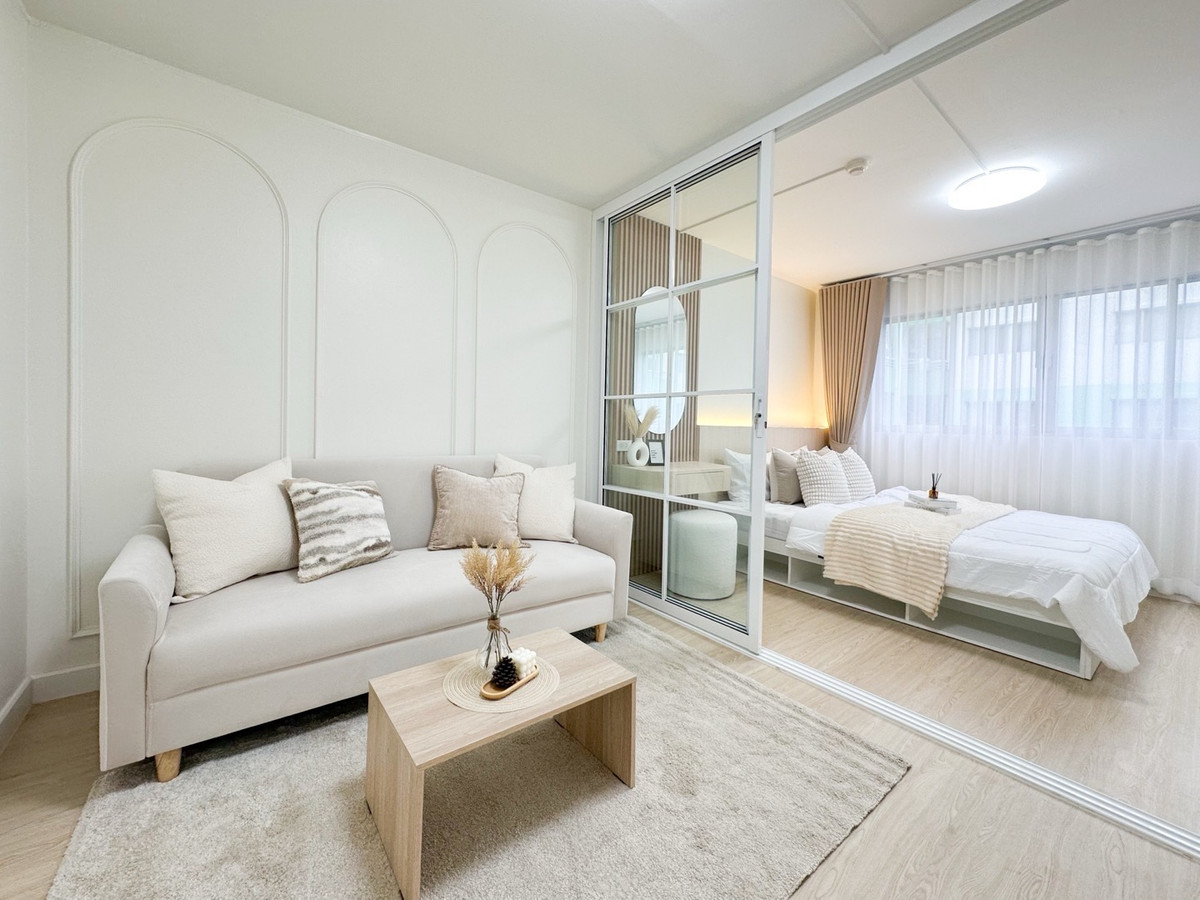 ขายคอนโดลาดพร้าว101 แฮปปี้แลนด์ : 💥ลุมพินี ลาดพร้าว 111 แต่งสวย เฟอร์ครบ