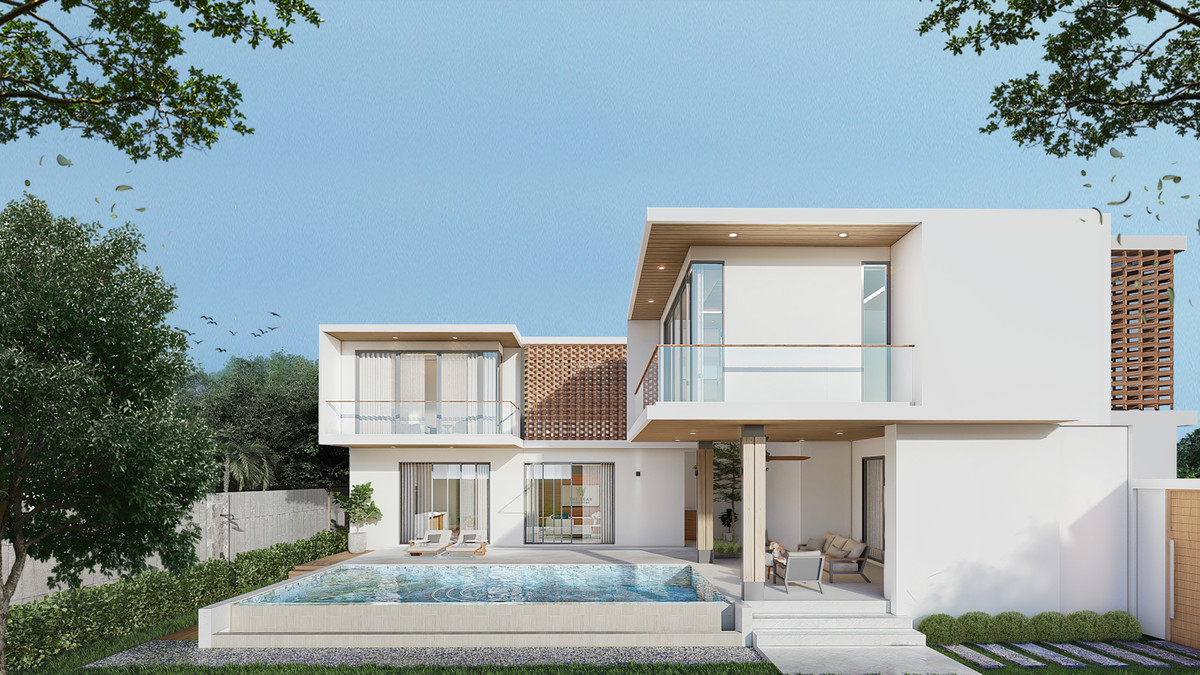 For SalePhuket : The Teak Phuket Phase 2 (LSIR0467) – Elegant Modern Tropical Villa | Prime Pasak 3 Location
