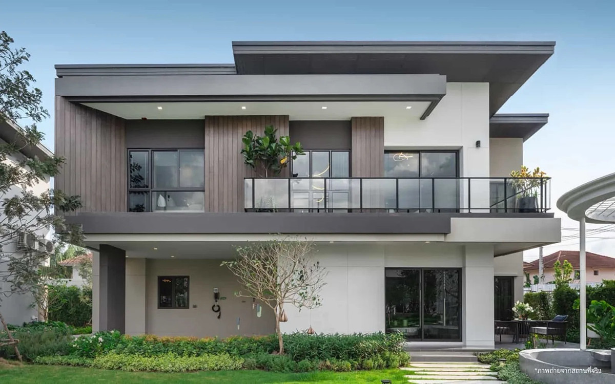 For SaleHousePathum Thani,Rangsit, Thammasat : Venue ID Vibhavadi–PhaholyothinStunning 5-Bedroom, 5-Bathroom Home | Premium Plot | Guaranteed Best Deal in the Project!☎️ 061-450-0944