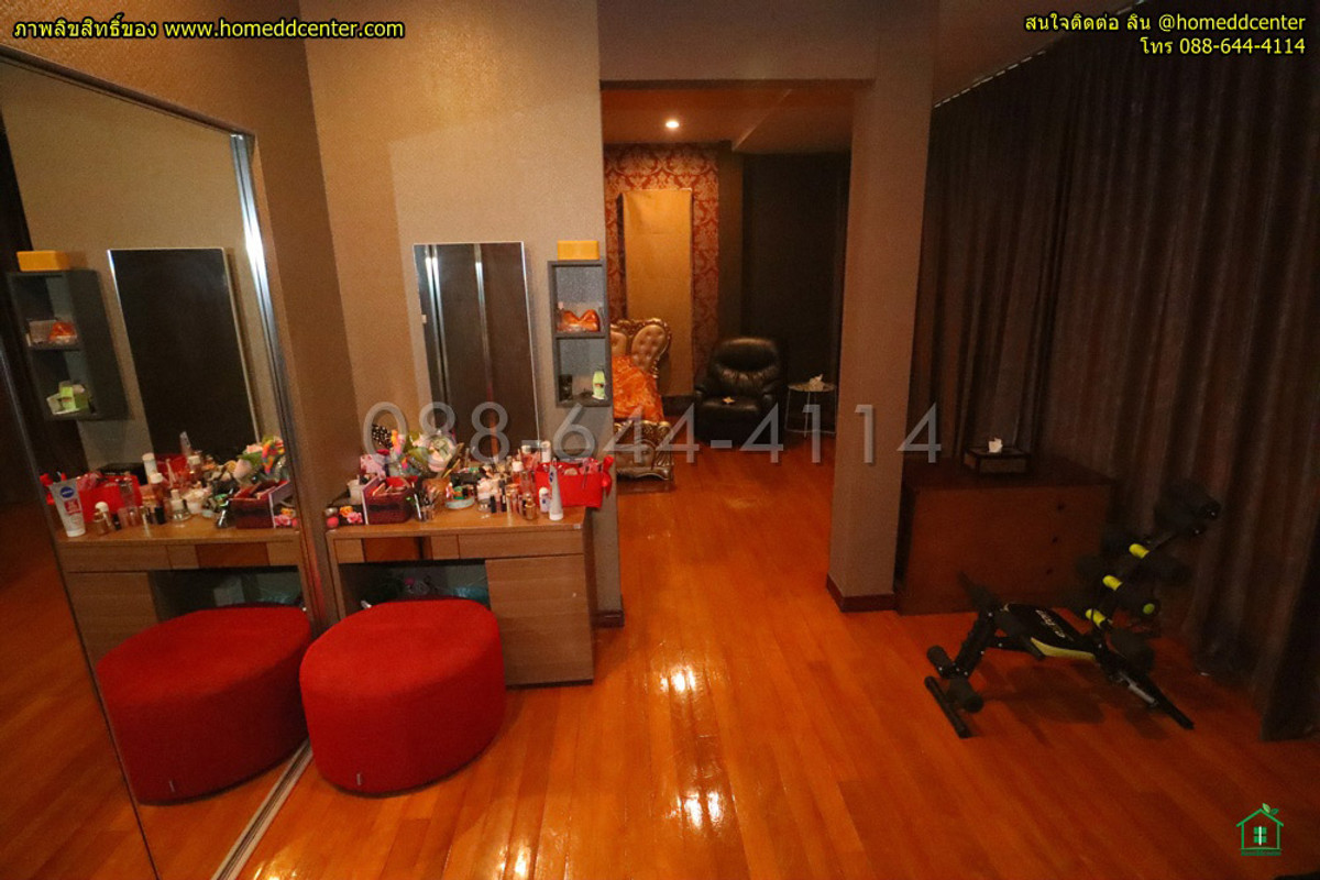 ขายบ้านมีนบุรี-ร่มเกล้า : ขายขาดทุนจริงๆ บ้านเดี่ยวหลังริม ม.ราชพฤกษ์ รามคำแหง–สุวินทวงศ์ (มีนบุรี) ใกล้รถไฟฟ้าสายสีส้ม–สีชมพู ราคา 3.95 ล้าน ใกล้สารสาสน์ มีนบุรี