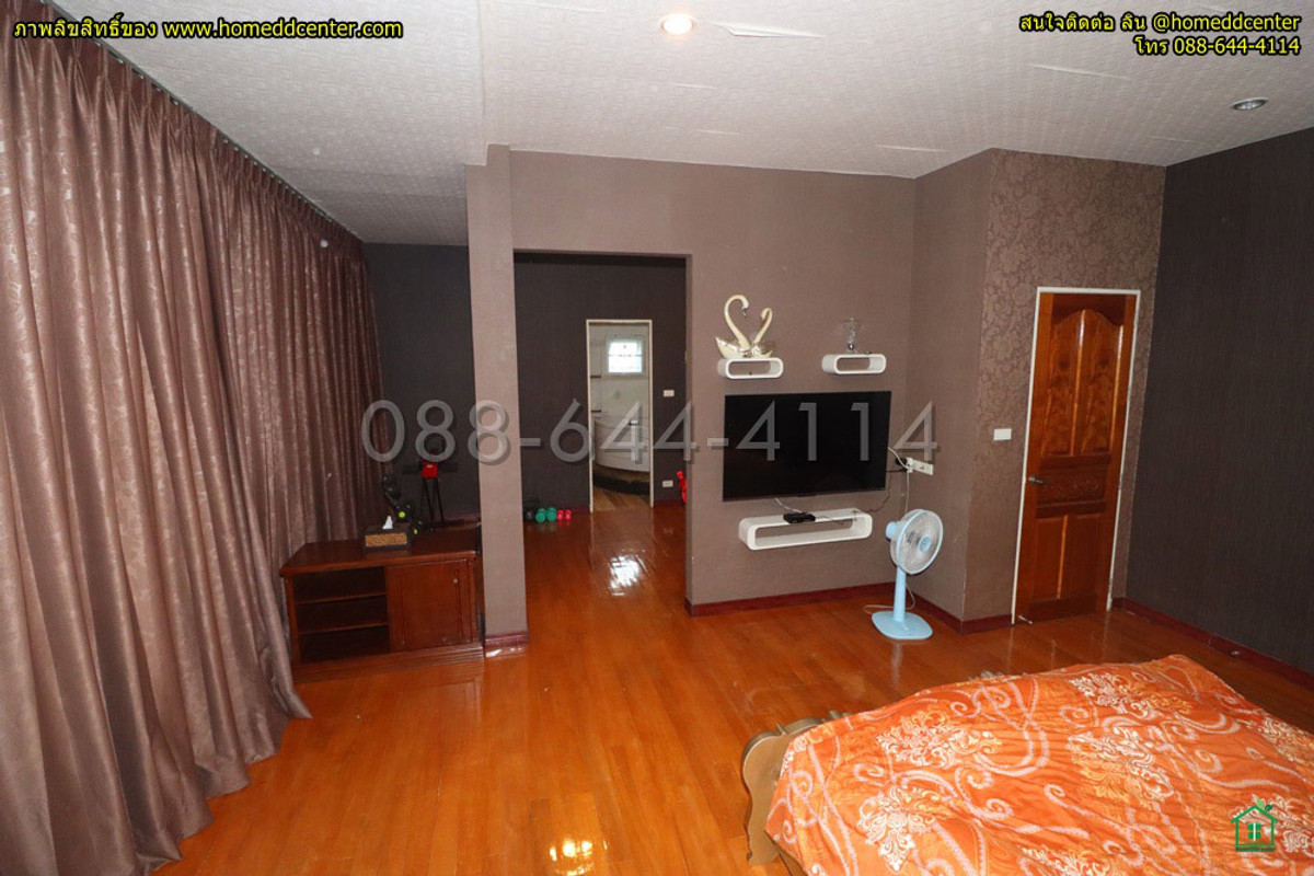 ขายบ้านมีนบุรี-ร่มเกล้า : ขายขาดทุนจริงๆ บ้านเดี่ยวหลังริม ม.ราชพฤกษ์ รามคำแหง–สุวินทวงศ์ (มีนบุรี) ใกล้รถไฟฟ้าสายสีส้ม–สีชมพู ราคา 3.95 ล้าน ใกล้สารสาสน์ มีนบุรี