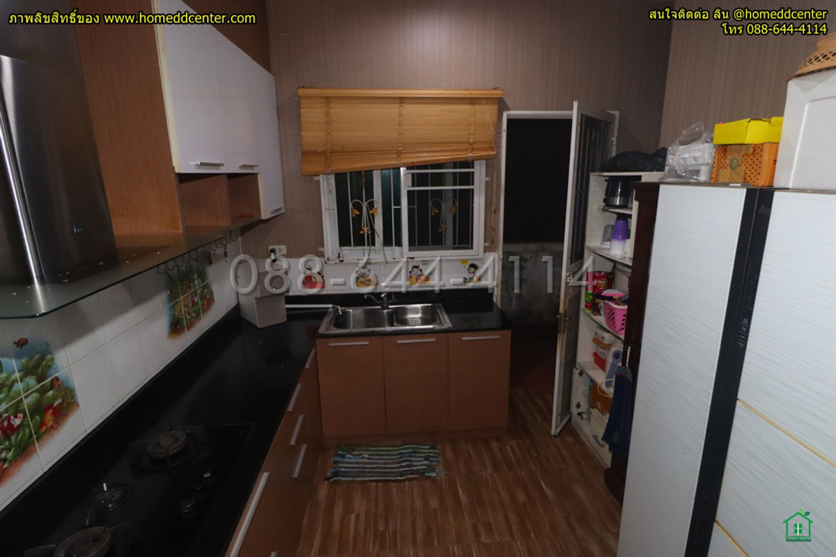 ขายบ้านมีนบุรี-ร่มเกล้า : ขายขาดทุนจริงๆ บ้านเดี่ยวหลังริม ม.ราชพฤกษ์ รามคำแหง–สุวินทวงศ์ (มีนบุรี) ใกล้รถไฟฟ้าสายสีส้ม–สีชมพู ราคา 3.95 ล้าน ใกล้สารสาสน์ มีนบุรี