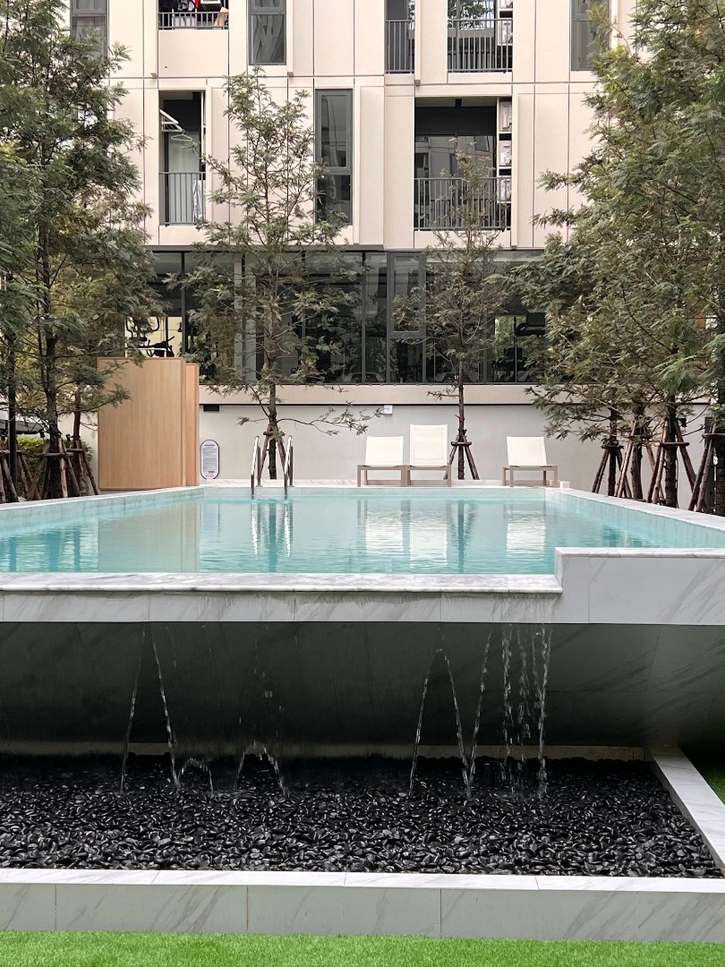 For RentCondoRatchadapisek, Huaikwang, Suttisan : Urgently for rent! Quintara My Jane Ratchada-Huai Khwang, new unit with unobstructed views. Fully furnished and ready to move in. Near Huai Khwang MRT, only 350 meters.