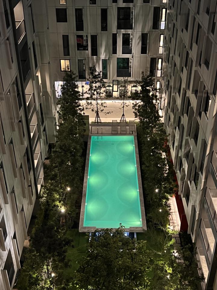 For RentCondoRatchadapisek, Huaikwang, Suttisan : Urgently for rent! Quintara My Jane Ratchada-Huai Khwang, new unit with unobstructed views. Fully furnished and ready to move in. Near Huai Khwang MRT, only 350 meters.
