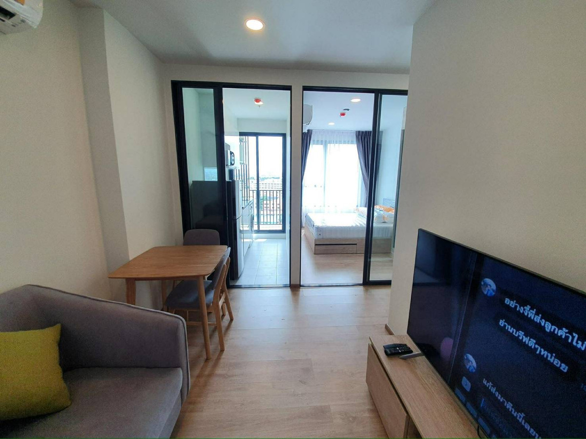 For RentCondoKasetsart, Ratchayothin : For rent Chewathai Kaset-Nawamin (28 sq m.), corner room, ready to move in.