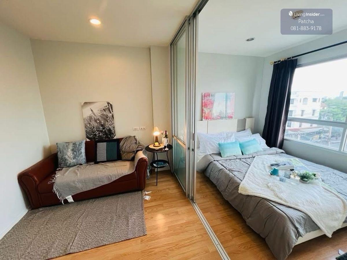 For SaleCondoOnnut, Udomsuk : 💫 Selling “Lumpini Ville On Nut 46”. Two units available in Building D and C1, 5th floor, facing the 7-Eleven. 💸 Price 1.39 million baht. The units are newly renovated. Building C1, 5th floor, 23 sq.m., street view. 7-Eleven is located under the building.