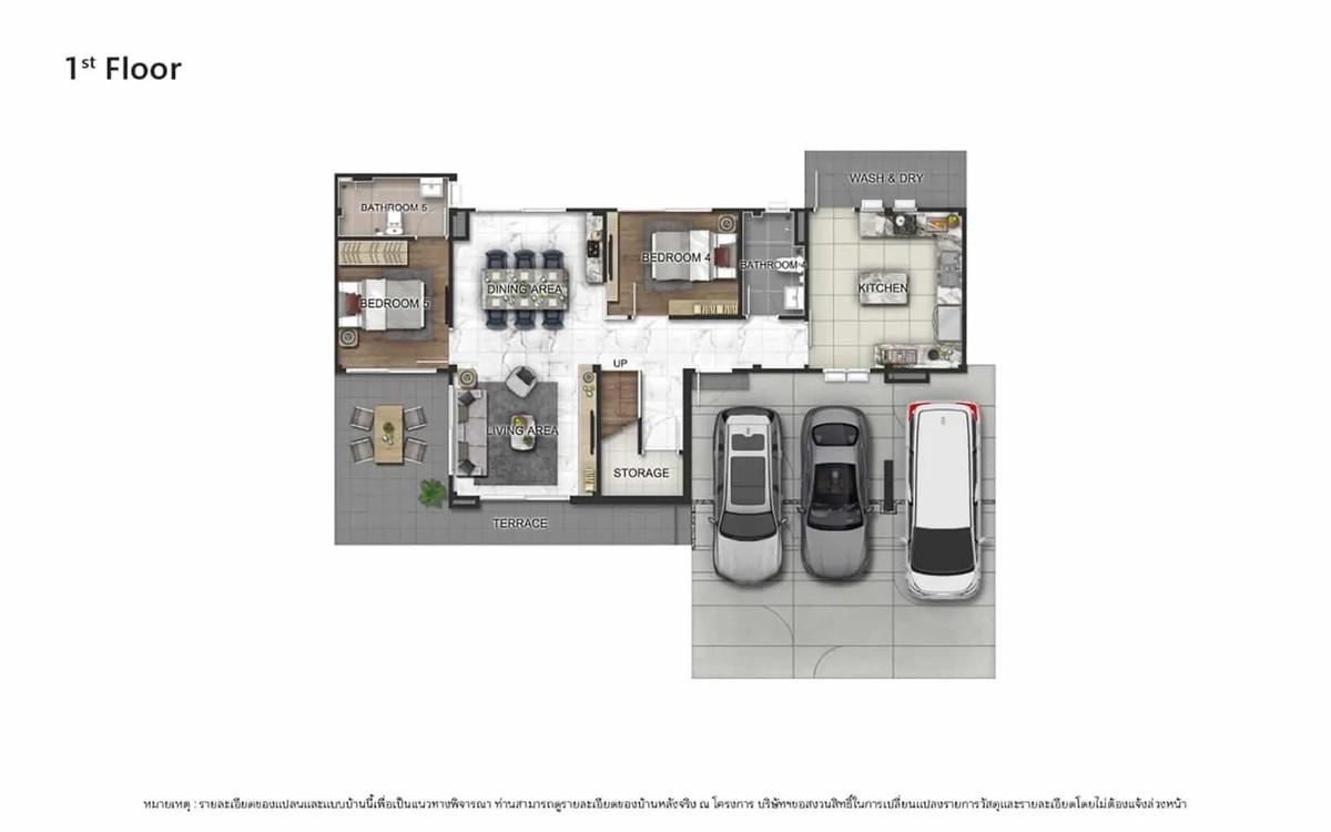 For SaleHousePathum Thani,Rangsit, Thammasat : Venue ID Vibhavadi–PhaholyothinStunning 5-Bedroom, 5-Bathroom Home | Premium Plot | Guaranteed Best Deal in the Project!☎️ 061-450-0944