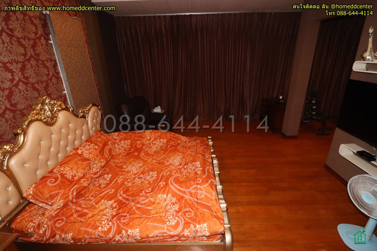 ขายบ้านมีนบุรี-ร่มเกล้า : ขายขาดทุนจริงๆ บ้านเดี่ยวหลังริม ม.ราชพฤกษ์ รามคำแหง–สุวินทวงศ์ (มีนบุรี) ใกล้รถไฟฟ้าสายสีส้ม–สีชมพู ราคา 3.95 ล้าน ใกล้สารสาสน์ มีนบุรี