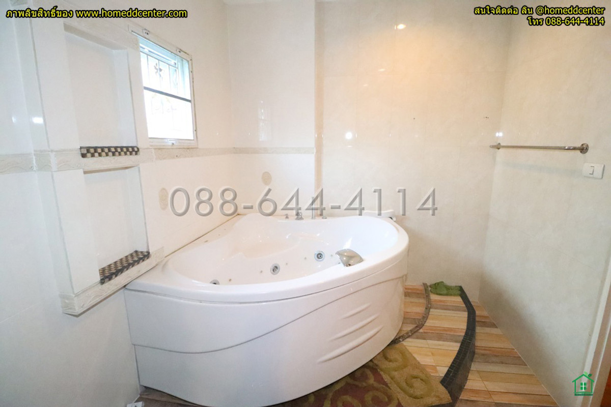 ขายบ้านมีนบุรี-ร่มเกล้า : ขายขาดทุนจริงๆ บ้านเดี่ยวหลังริม ม.ราชพฤกษ์ รามคำแหง–สุวินทวงศ์ (มีนบุรี) ใกล้รถไฟฟ้าสายสีส้ม–สีชมพู ราคา 3.95 ล้าน ใกล้สารสาสน์ มีนบุรี