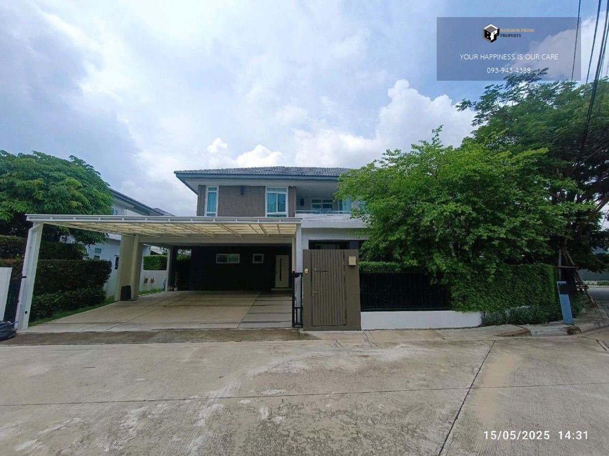 ขายบ้านบางนา แบริ่ง ลาซาล : Mantana 2 Bangna KM.7 | บ้านหลังใหญ่ ใกล้คลับเฮ้าส์ Large House Near the Clubhouse 靠近会所的大型独栋住宅 #2025082511507