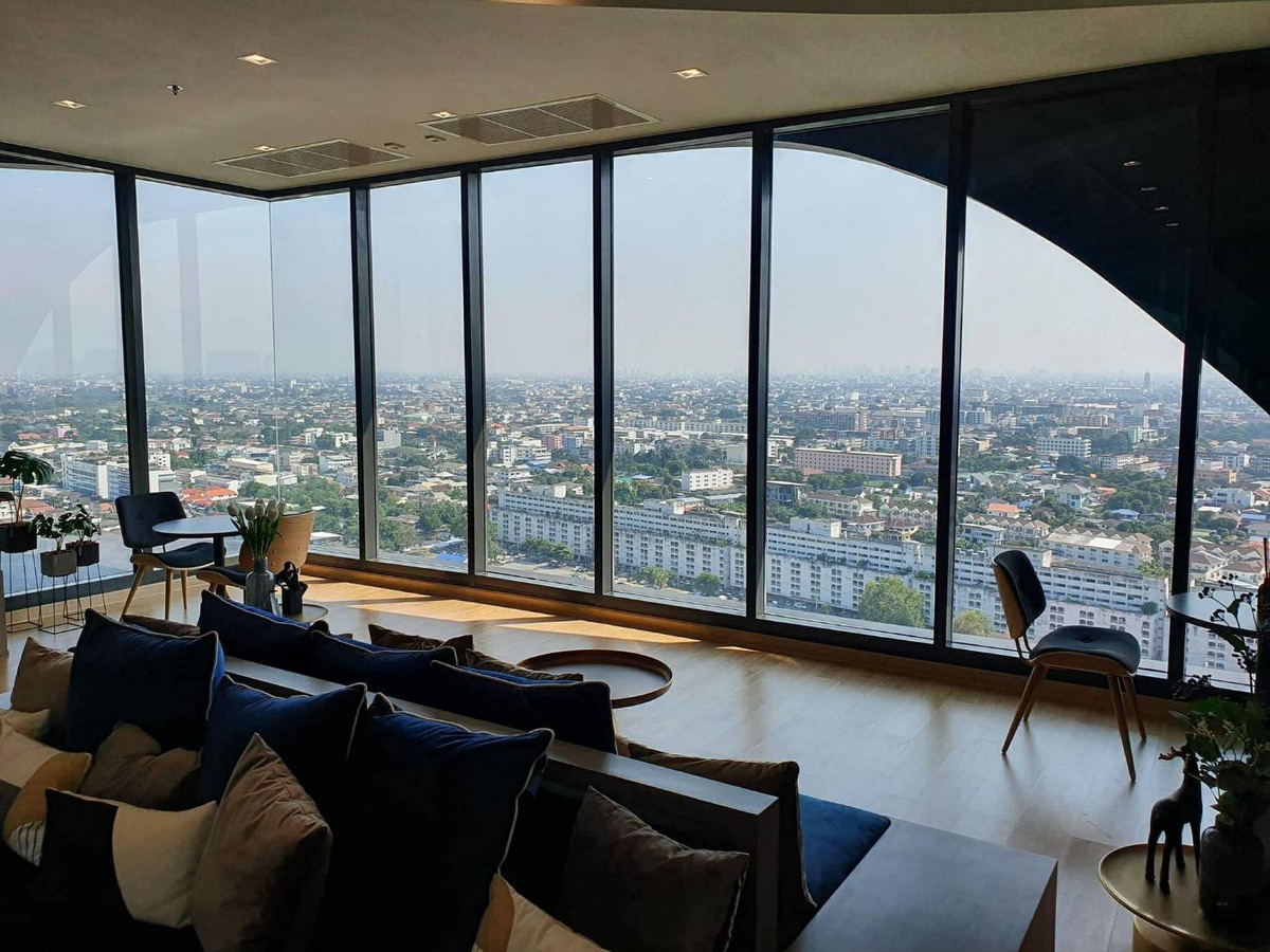 For RentCondoKasetsart, Ratchayothin : For rent Chewathai Kaset-Nawamin (28 sq m.), corner room, ready to move in.