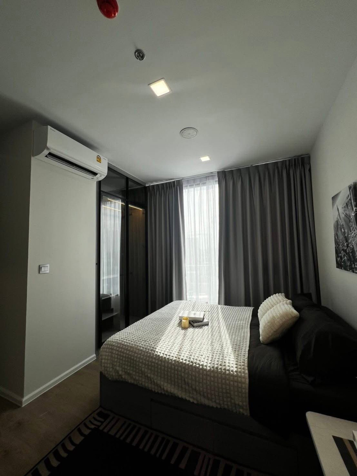 For RentCondoRamkhamhaeng, Hua Mak : For rent ✨ Modiz Rhyme Ramkhamhaeng ✨ Fully furnished and equipped, near MRT Ramkhamhaeng