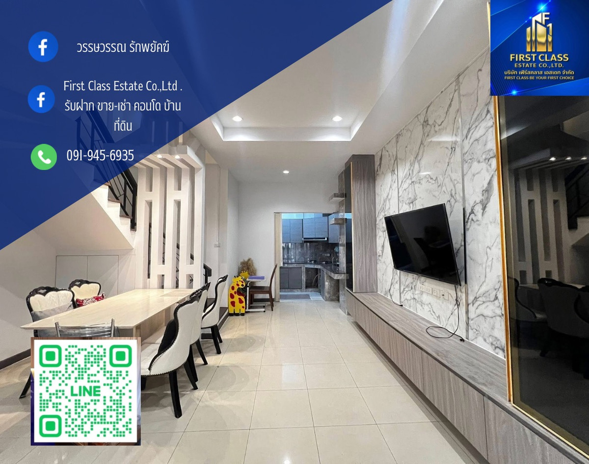 For RentTownhomePattanakan, Srinakarin : 🏡Townhome for rent, Phatthanakan 38, near Ekkamai - Thonglor🏡