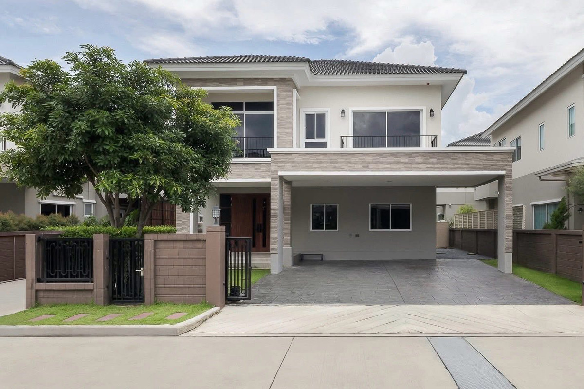 For RentHouseNawamin, Ramindra : 💎 For Rent! Luxury single house, Laddarom Wongwaen-Ramintra 2 (77 sq m) near Chatuchot Expressway / Fashion Island.