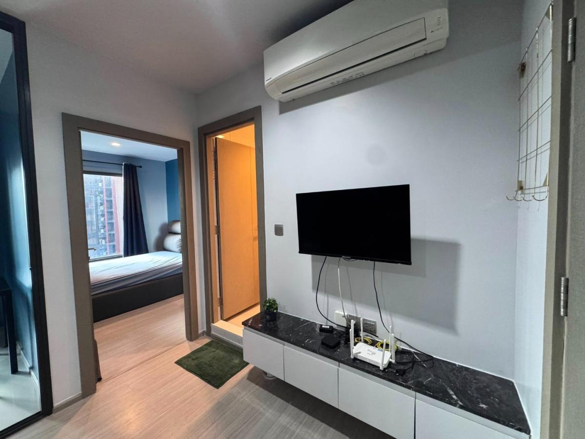 For RentCondoRama9, Petchburi, RCA : 🔥For urgent rent🔥Life Asoke-Rama 9, beautiful view, fully furnished, ready to move in, near MRT Rama 9